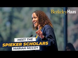 Meet the Spieker Scholars with Mariah McCoy