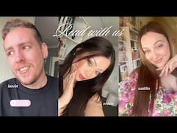 LIVE 📖 read with us! ft. caitlin & kevin