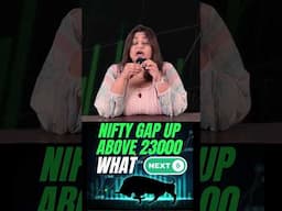 Nifty Gap Up Above 23000, What Next ??? #stockmarketnews #trumpnews #trumptariffs