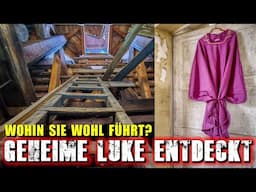 UNGEÖFFNET SEIT EINEM VIERTEL JAHRHUNDERT - das Geheimnis hinter der Luke 🔎 Lost Place Urbex