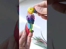 Parrot 🦜 Tutorial #shorts #jennahandcrafts #jennaclays