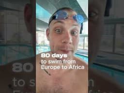 80 days before open water swim challenge #swimming #straitofgibraltar