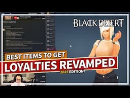 BEST Loyalties Revamped Items to Get First Guide | Black Desert 2025