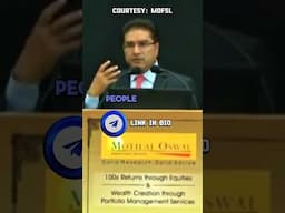 Why Common People Lose Money In Stock Markets: Raamdeo Agrawal #stocks #investing #stockmarket
