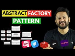 System Design Class 6| Design Patterns | Abstract Factory design pattern