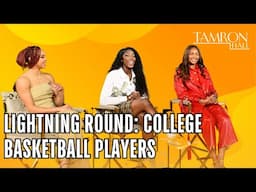 Lightning Round Questions With College Basketball Players
