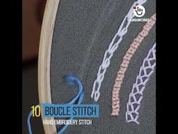 Stitch Borders.. #embroidery