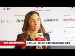 World Business Forum Milan 2024 on Sky TG24