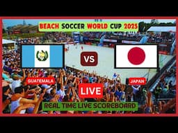 Japan vs Guatemala Live Score Update Today 2025 Beach Soccer World Cup May 01 2025