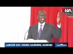 "WENGI WENU MLIDHANI NIMEENDA KUONGEZA MADENI CHINA!" PRESIDENT RUTO CRACKS KENYANS AT UHURU GARDEN