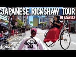 Japanese Rickshaw Ride Tour in Asakusa with Ebisuya
