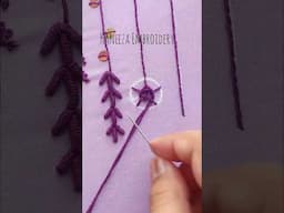 woven rose Stitch #embroiderylover #embroideredclothes #art