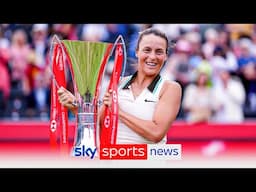 Qualifier Tatjana Maria becomes first women's champion at The Queen's Club in 52 years