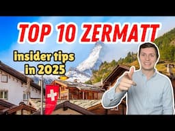 TOP 10 THINGS TO DO IN ZERMATT: Gornergrat, Matterhorn Glacier Paradise, 5 Lakes Hike, & MORE