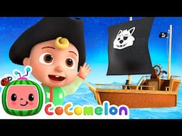 Wheels On The Pirate Ship 🏴‍☠️🦜 | CoComelon 🍉 | Nursery Rhymes For Kids