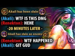 Enemy Renekton Kept One-Shotting me... Then He Got Humbled