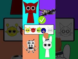 IQ Test Sprunki Incredibox x Italian Brainrot animals #shorts #animation #comics #cartoon