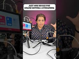 Just One Device : Online Video Editing + Live Streaming