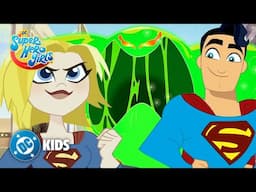 Superman & Supergirl vs ACID Monster! 😨🧪 | DC Super Hero Girls | #KidsCartoons @dckids​