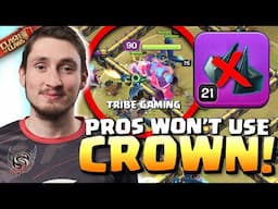 PROs refuse to use DARK CROWN and Supercell gives us ICE BLOCK SPELL! Clash of Clans