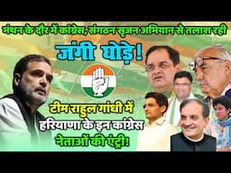 टीम Rahul Gandhi में हरियाणा के इन कांग्रेस नेताओं की एंट्री! | Bhupinder Hooda | Kumari selja |