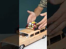 Wooden Model Car #woodcar #diyproject #diy
