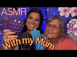 My mum tries ASMR for the first time!