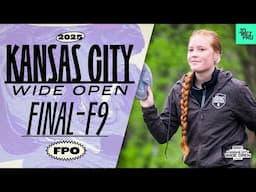 2025 Kansas City Wide Open | FPO FINALF9 | Handley, Burge, Hansen, Gannon | Jomez Disc Golf