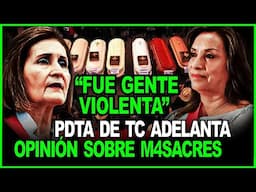 😱QUE MIEDO! TRIBUNAL CONSTITUCIONAL BLINDA A DINA DE SUS MAS4CRES Y ADELANTA OPINIÓN EN AUDIENCIA