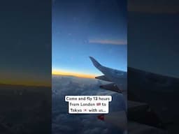Come and fly from London to Tokyo with us…. ✈️