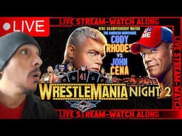 WWE WRESTLEMANIA 41 SUNDAY LIVE STREAM NIGHT 2 (🔴) 4/20/2025 Watch Along | REACTION, CHAT & REVIEW