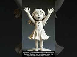 PROMPT The Girl Was Blown Away Captured from an angle she is waving at the camera #flaskarchitect
