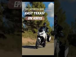 Best Motorcycle Rides in East Texas | Top 3 Routes for 2025!