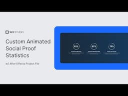 Creating Animated Social Proof for Wix Website in After Effects