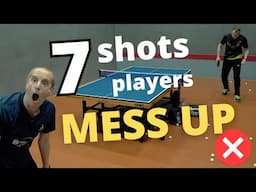 7 easy shots players mess up (and how to fix)