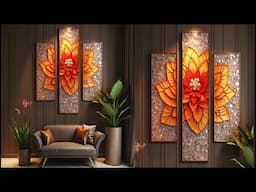 "DIY Modern Wall Art with a Twist + Stunning Glass Bottle Crafts!" Fashion Pixies