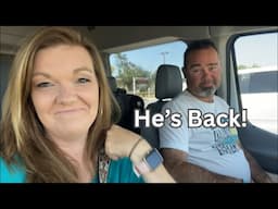 I HAD SELF CONTROL (He's BACK! & I'm EXCITED!) | Large Family Vlog