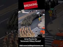 #BREAKING: The US Army is Practicing in DC for Tomorrow’s Military Parade! #militaryparade #DC #army