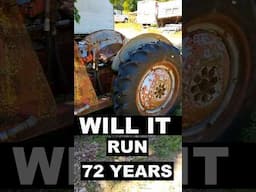 Can This Old Tractor Run Again After All These Years?