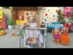 Barbie Doll All Day Routine In Indian Village/Radha Ki Kahani Part -485/Barbie Doll Bedtime Story||