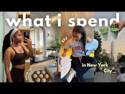 WEEKLY VLOG 💸✨ a *REALISTIC what I spend in a week as a 22 year old in NYC
