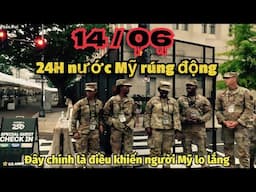 🇺🇸 Nước Mỹ chấn động với 3 sự kiện trọng đại diễn ra một ngày . Tuấn Bụi lần đầu thấy diễu binh Mỹ