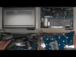 HP ENVY x360 15-fe1073cl Disassembly SSD  Upgrade Battery Logicboard Motherboard Replacement Repair