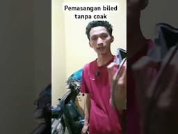 pemasangan biled ala ala tanpa coak