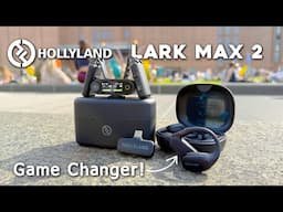 This Changes EVERYTHING! 🎧 Hollyland Lark Max 2 Review w/ True Wireless Monitoring!
