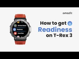 How to get Readiness on T-Rex 3
