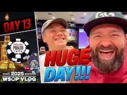 HUGE DAY at the WSOP! - Daniel Negreanu 2025 WSOP VLOG Day 13