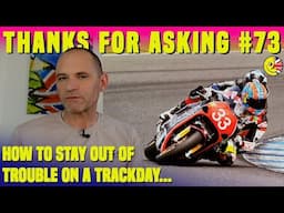 Thanks for asking: Staying out of trouble on a trackday, grey import 400s, big supermotos & more...