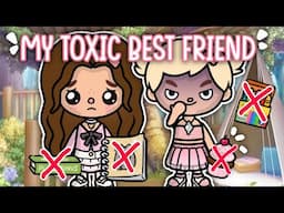 My *TOXIC* Best Friend 💔😭 || *WITH VOICE* 🎙️|| Toca Boca TikTok Roleplay 🩵🌈