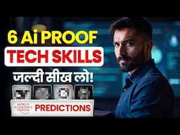 Top 6 High Paying AI-Proof Tech Skills | 97 Million Jobs Coming By 2030🔥